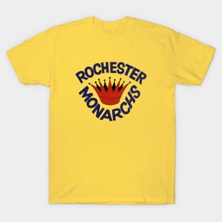 Defunct Rochester Monarchs Junior League Hockey 1975 T-Shirt